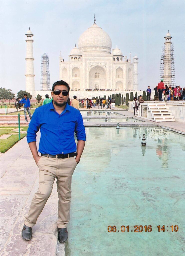 taj mahal by arifsclick